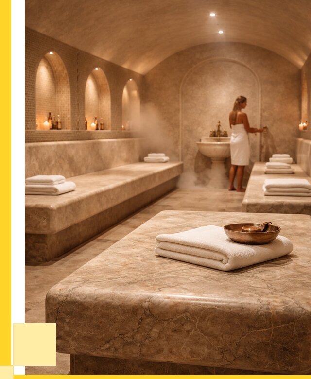 Лежаки для хамама в Нефтекамске под ключ от 35938 р. | ЭриданНтк