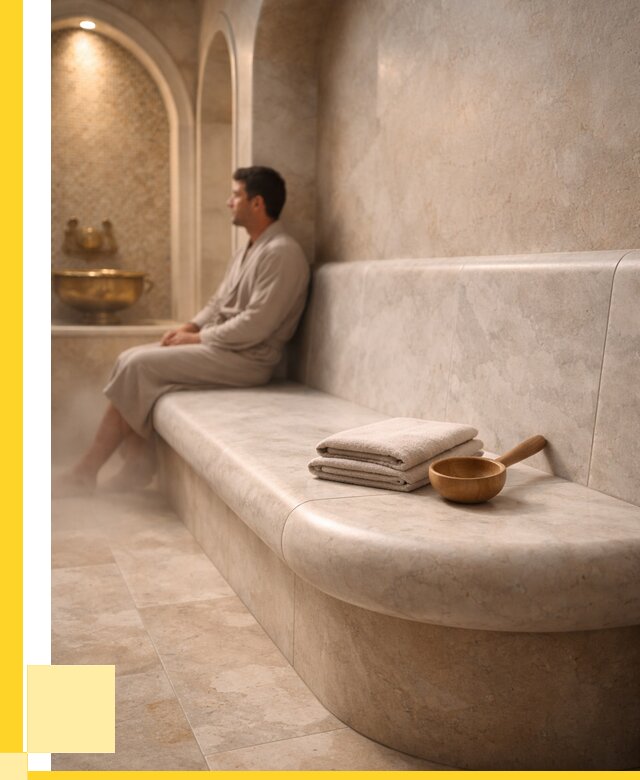 Сиденья для хамама в Нефтекамске под ключ от 12322 р. | ЭриданНтк