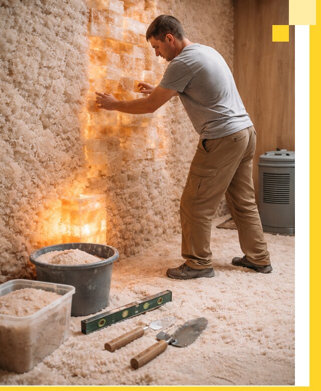 Проектирование и монтаж соляных комнат в Нефтекамске под ключ